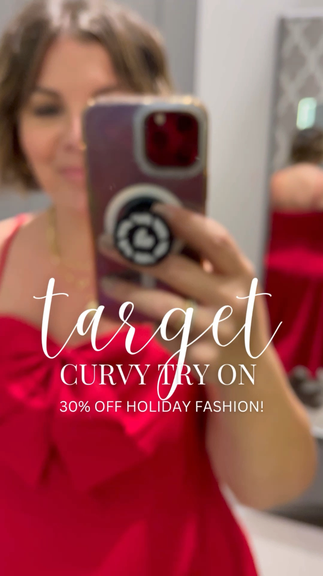Target midsize/plus size try on! Holiday fashion is currently 30% off so some of these pieces like the darling red bow dress are on major sale! Lots of great holiday outfit options but some super cute winter outfits, too. 
Red dress - 17, sweater dress - 1X, maxi skirt - XL, merry and bright sweater - XL, pearl cardigan - XXL, bow sweatshirt - XL, black sweatpants - 1X, red plaid flannel - 1X, striped sweater - XL

#LTKPlusSize #LTKHoliday #LTKMidsize