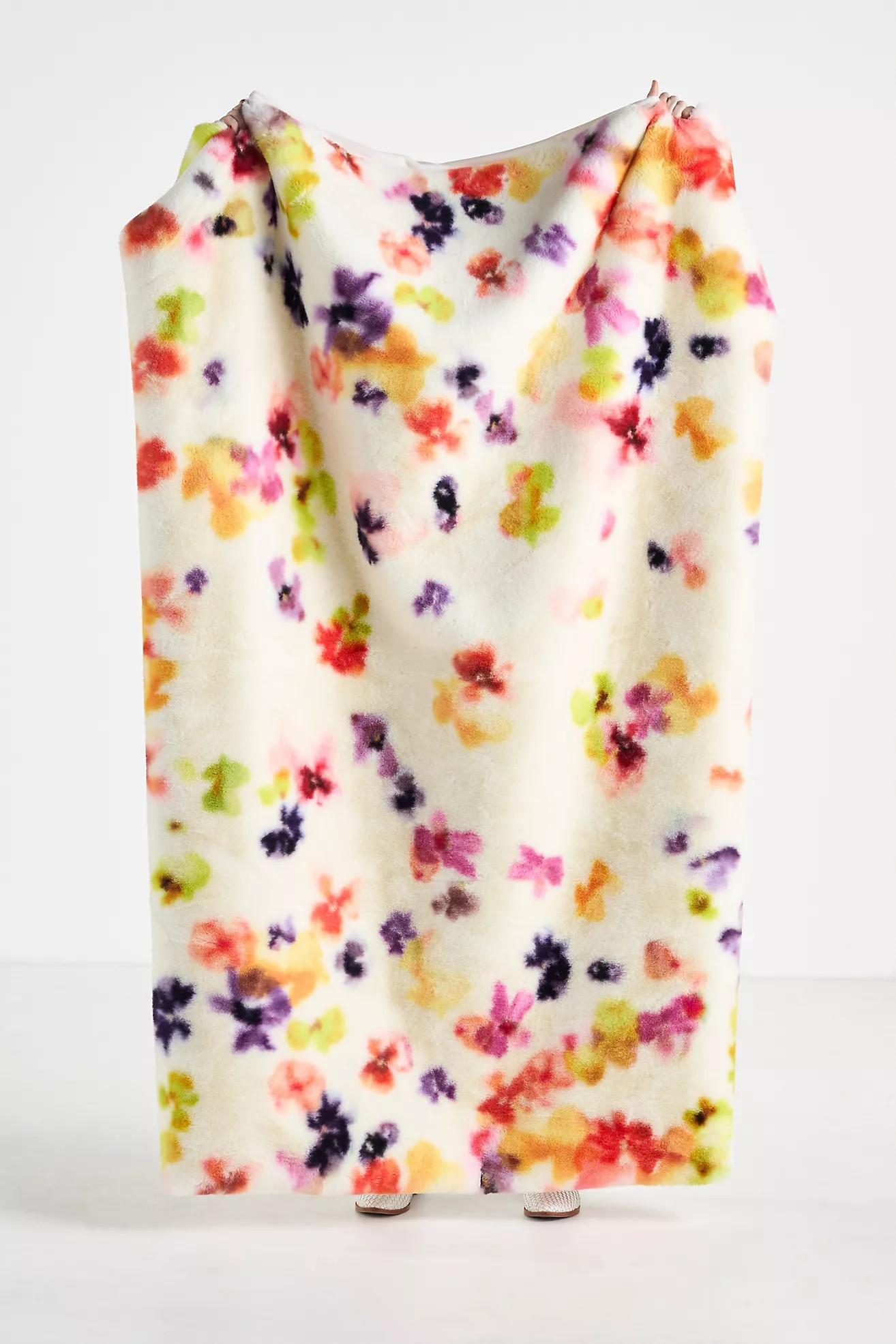 The Sophie Faux-Fur Throw Blanket: Printed Edition | Anthropologie (US)