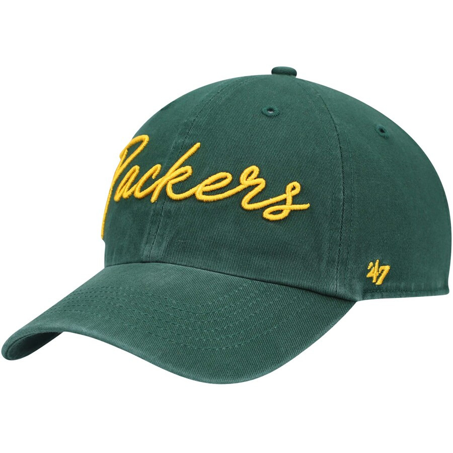 Green Bay Packers '47 Women's Vocal Clean Up Adjustable Hat - Green | Lids