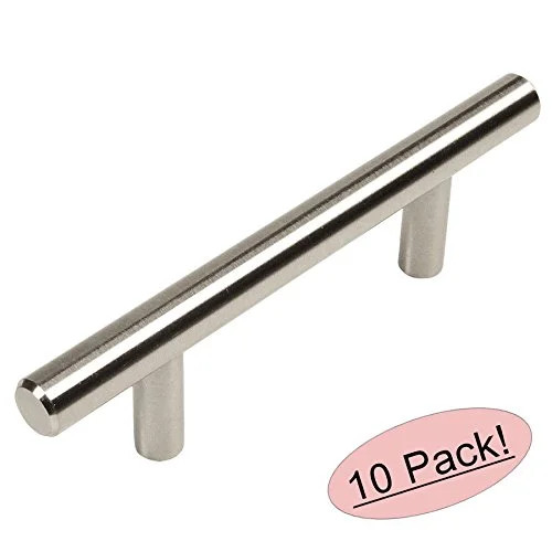 Cosmas H698-030SS True Stainless Steel Construction Euro Style Cabinet Hardware Bar Handle Pull -... | Walmart (US)