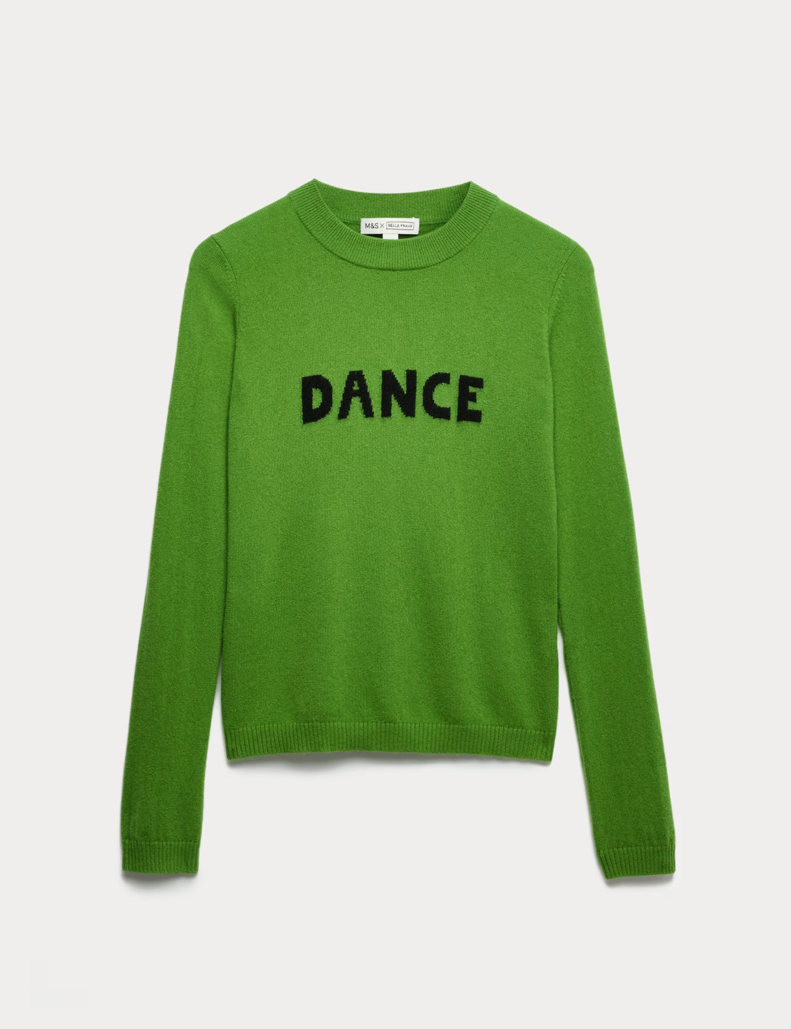 Pure Cashmere Dance Slogan Jumper | Marks & Spencer (UK)