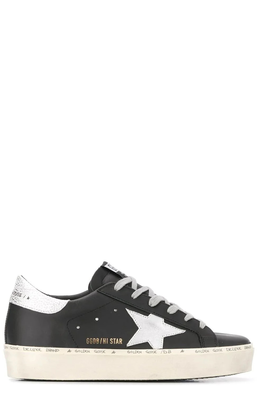 Golden Goose Deluxe Brand Hi Star Sneakers - Cettire | Cettire Global