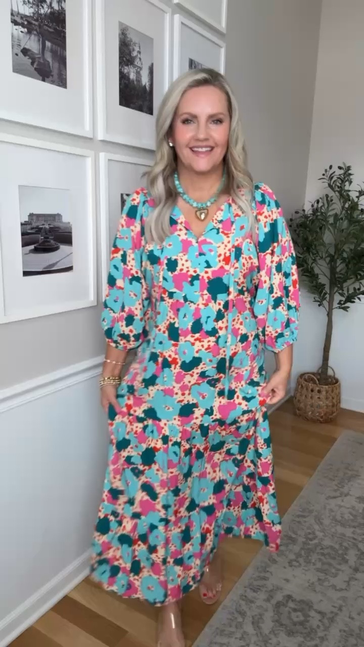 Spring maxi dress, elevated daily dress, floral print spring dress, elevated spring attire, brunch dress, Lovelylifestyling

#LTKSeasonal #LTKSpringSale #LTKootd