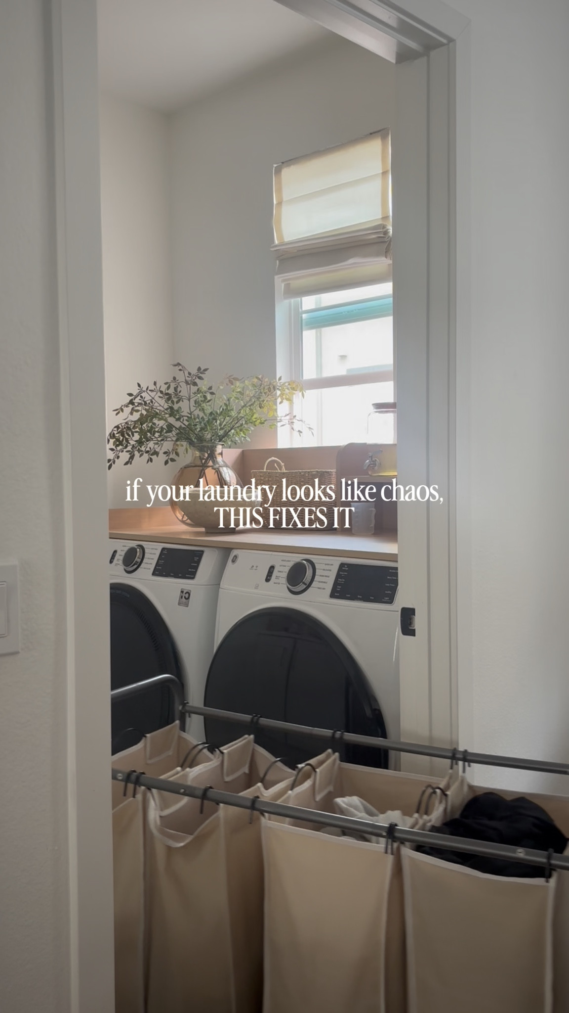 🤍 Save this if you need this laundry basket in your home 
🤍Follow @neutralsbydanee for more home finds and inspo for your home 

as a mama, I need to use my time wisely, and this laundry basket just makes life easier

we have a really small closet, so instead of juggling 2 or 3 baskets, we made one system for all of us and it just works

how we separate everything
• dark clothes
• light clothes
• my son’s dark clothes
• my son’s light clothes

everything stays separated as we go, so by wash day it’s basically done

one of those small changes that makes a big difference

🏷️ home finds, laundry room finds, laundry room hacks , affordable home finds, renter friendly homes, small homes, small spaces, small home inspo, small home decor, small laundry room ideas 

#LTKKids #LTKHome #LTKmomlife