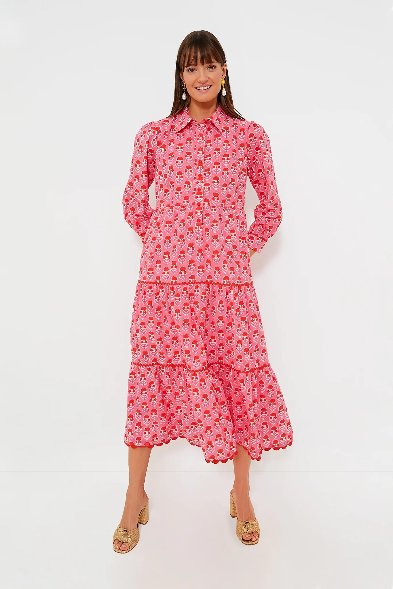 Bubblegum Marigold Gina Dress | Tuckernuck (US)