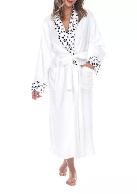 White Mark Women's Cozy Lounge Robe | Belk