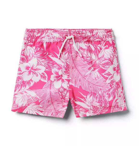 Recycled Tropical Floral Swim Trunk | Janie and Jack