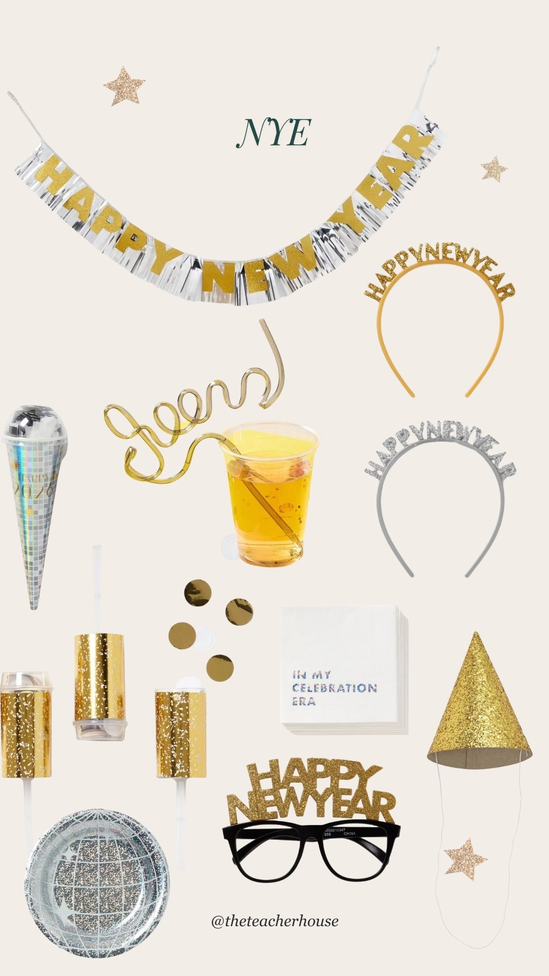New Years Eve party decor and supplies! NYE at Target is so cute! 

#LTKmomlife #LTKSeasonal #LTKHoliday
