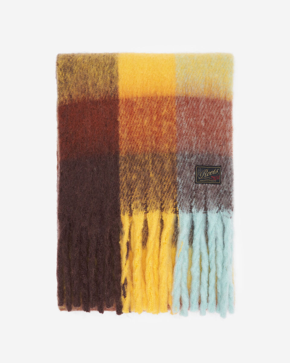 Relais Plaid Wool Blend Scarf | Roots (CA)