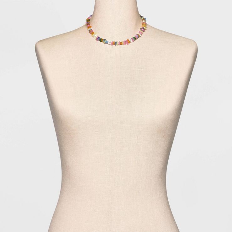 Short Beaded Necklace - A New Day™ | Target