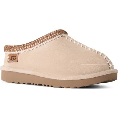 UGG(r) Kids' Tasman Stitched Slipper in Sand at Nordstrom, Size 2 | Nordstrom