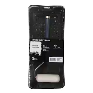 PRIVATE BRAND UNBRANDED 3-Piece High-Density Foam Mini Paint Trim Kit-HD MS 200 4 - The Home Depo... | The Home Depot
