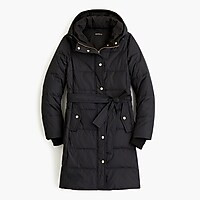 J.Crew Mercantile tie-waist puffer coat | J. Crew US