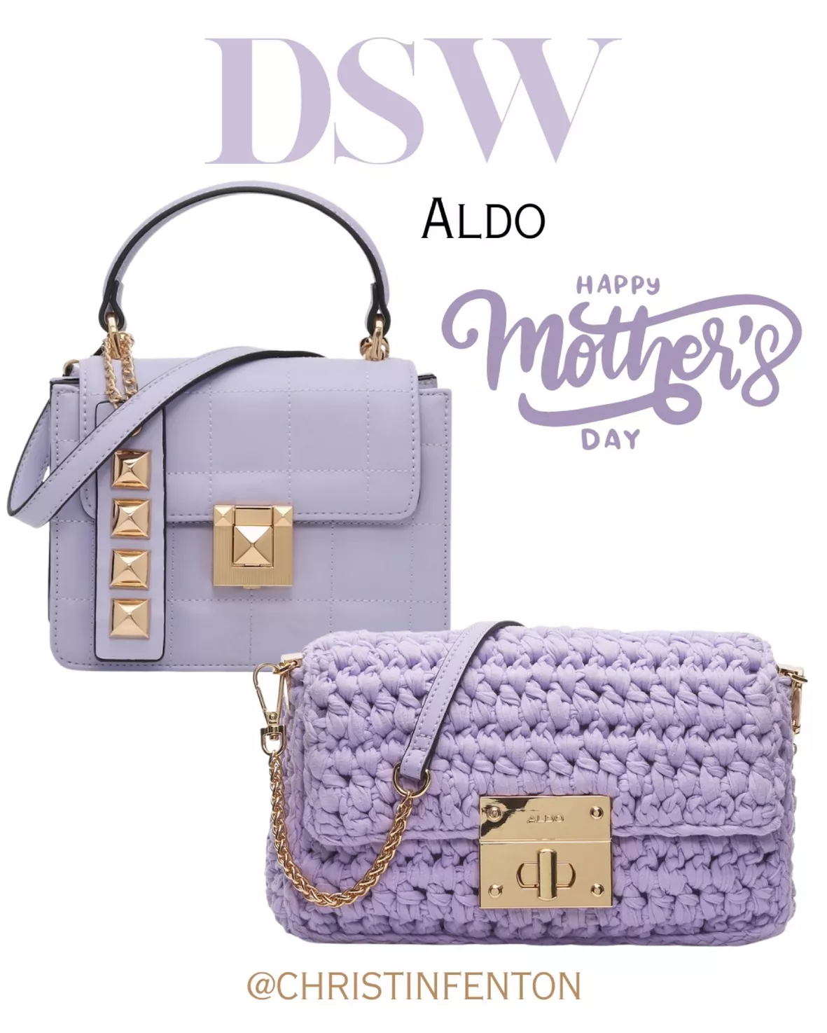 Buy the Aldo Crossbody Bag Lilac