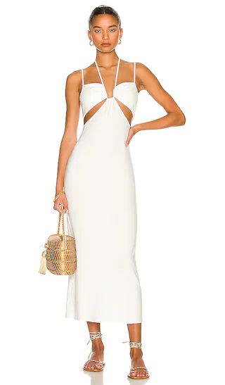 Naomi Dress in Cream | Revolve Clothing (Global)