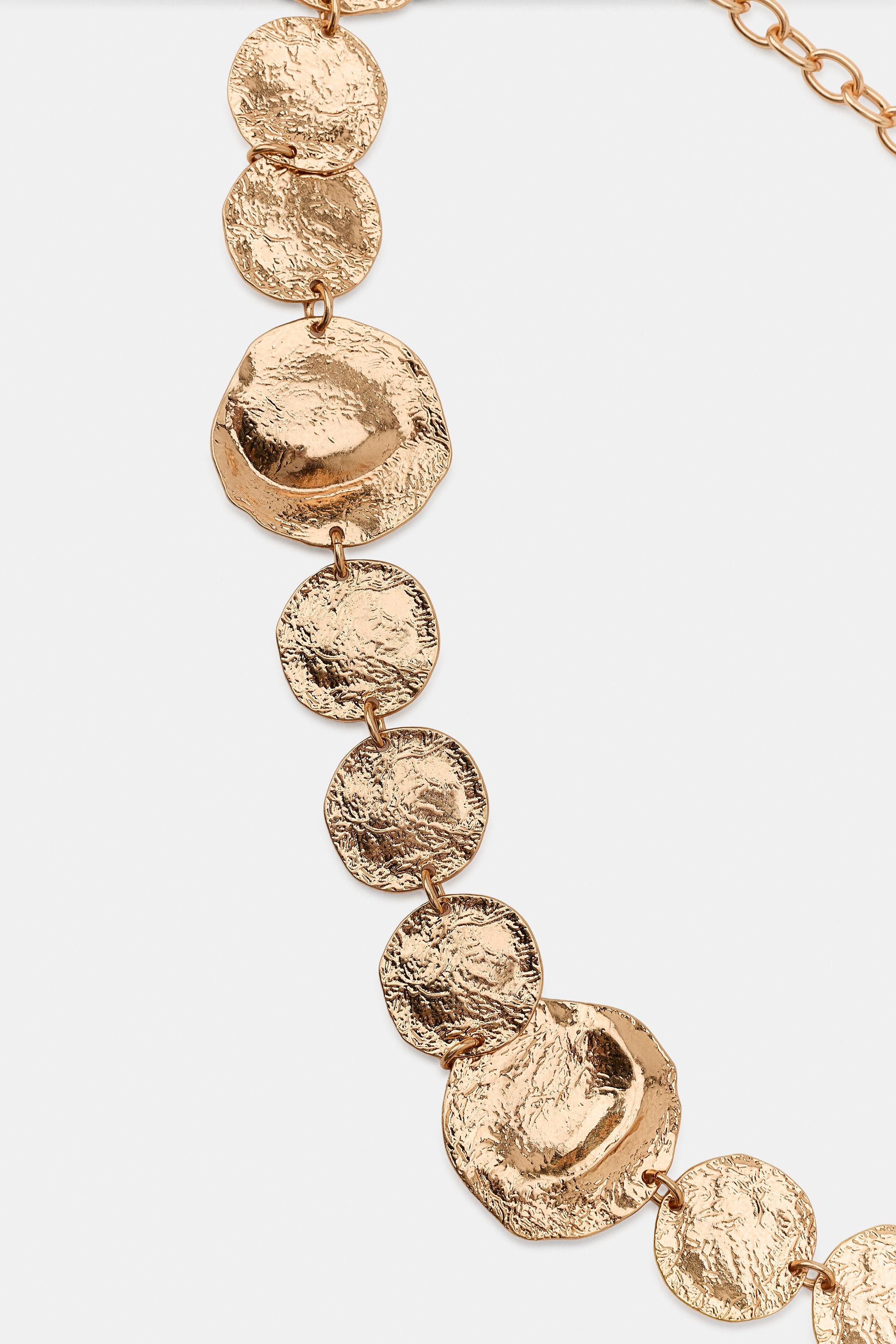 METAL MEDALLION BELT | Zara US