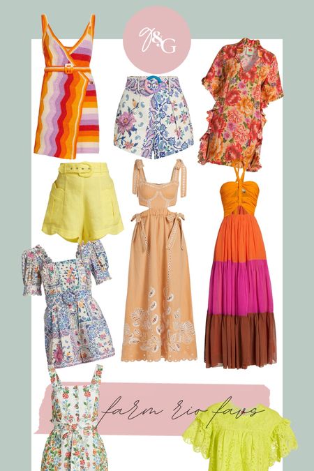 Farm Rio favorites — summer outfit Inspo// crochet dress, colorblock dress, floral dress, 

#LTKFind #LTKSeasonal #LTKstyletip