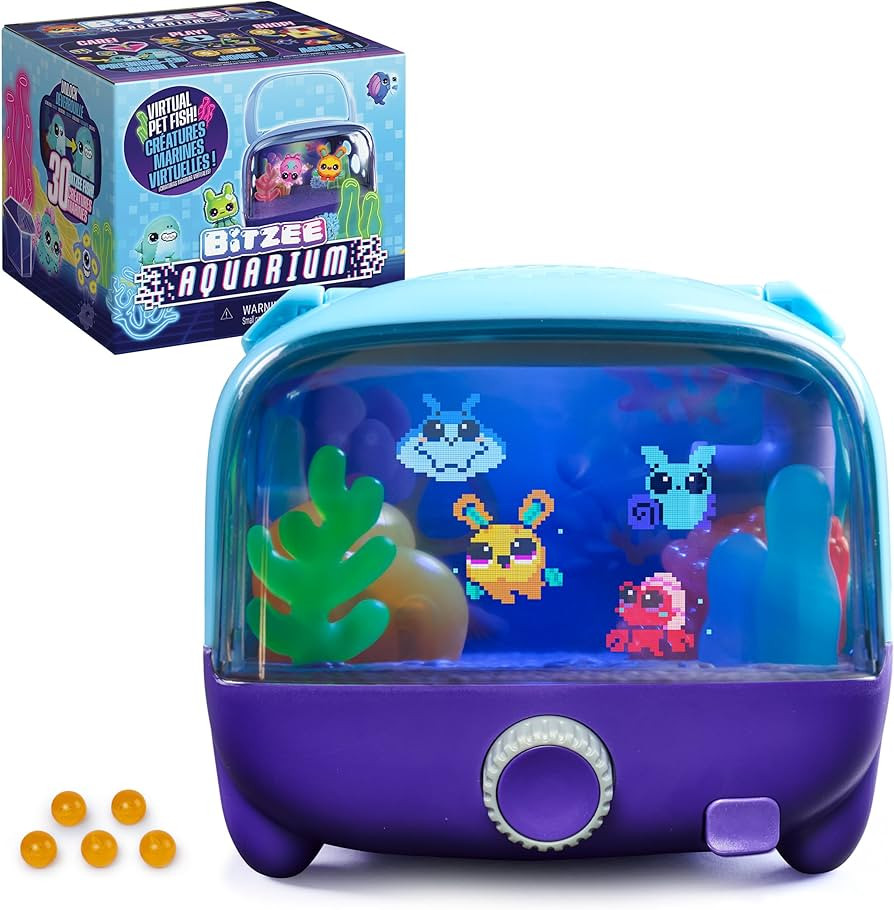 BITZEE Aquarium Interactive Fish Tank Toy & Digital Pet, Ages 5+ | Amazon (US)