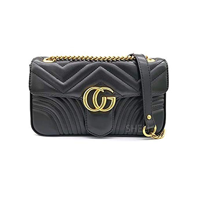 Shoulder Bag Crossbody Lattice Leather Purse for Woman Teen Girls | Amazon (US)