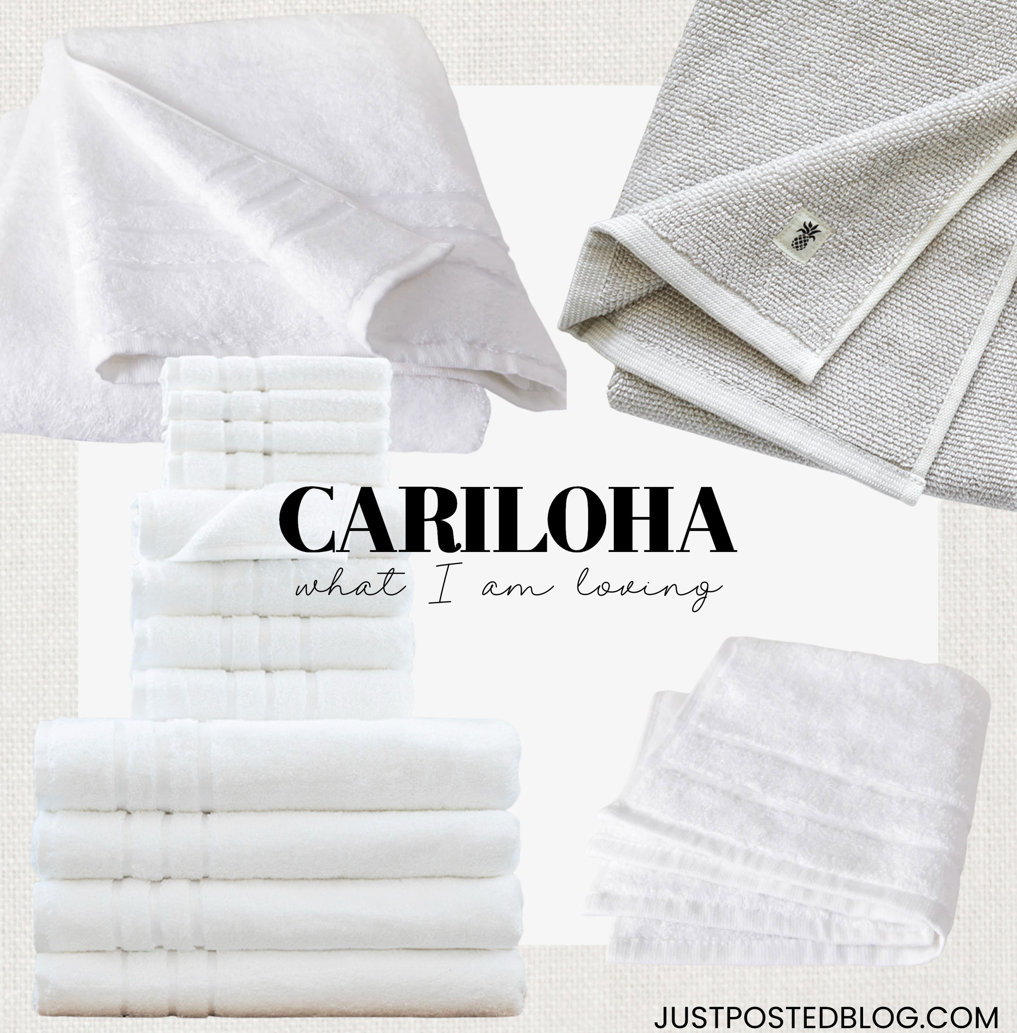Quality Towels worth the Splurge from @cariloha #ad 

 