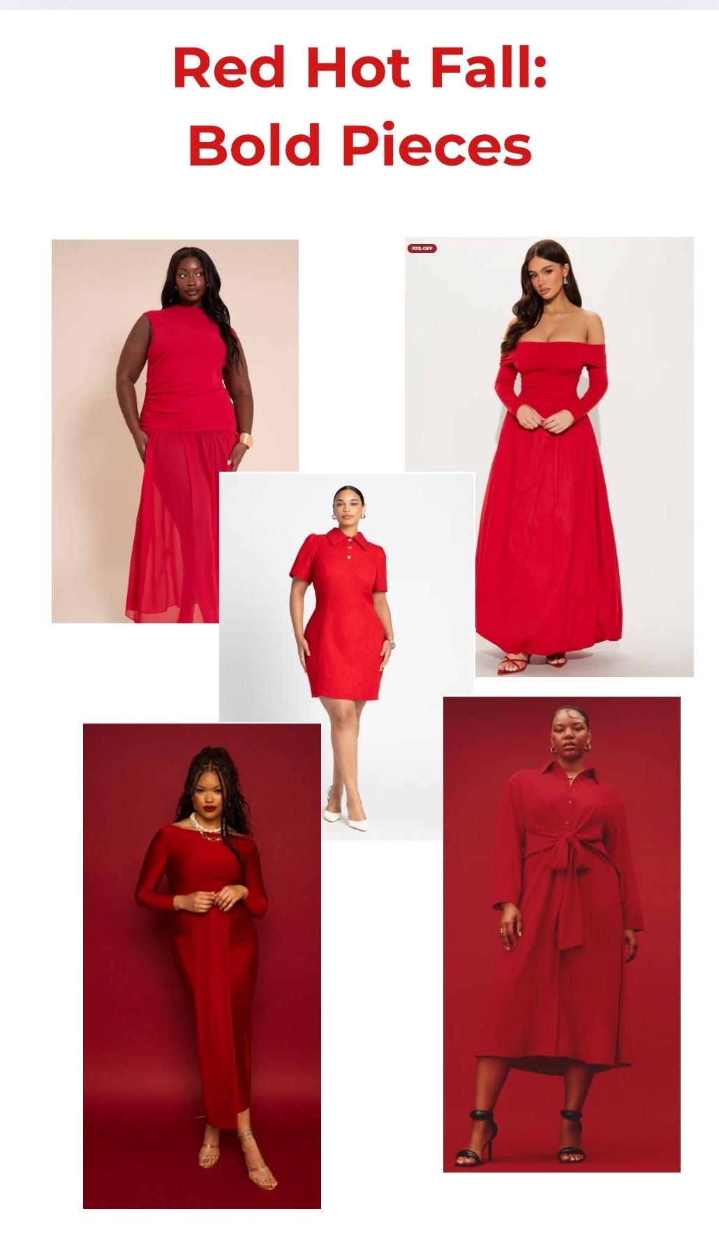 Pretty fall red looks for plus size women 

#LTKOver40 #LTKPlusSize #LTKStyleTip
