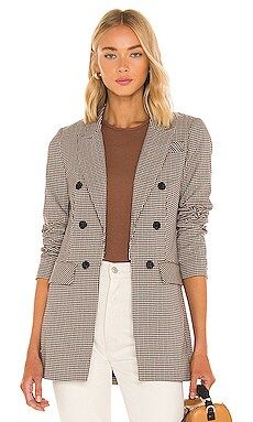 1. STATE Double Breasted Blazer in Rich Black from Revolve.com | Revolve Clothing (Global)