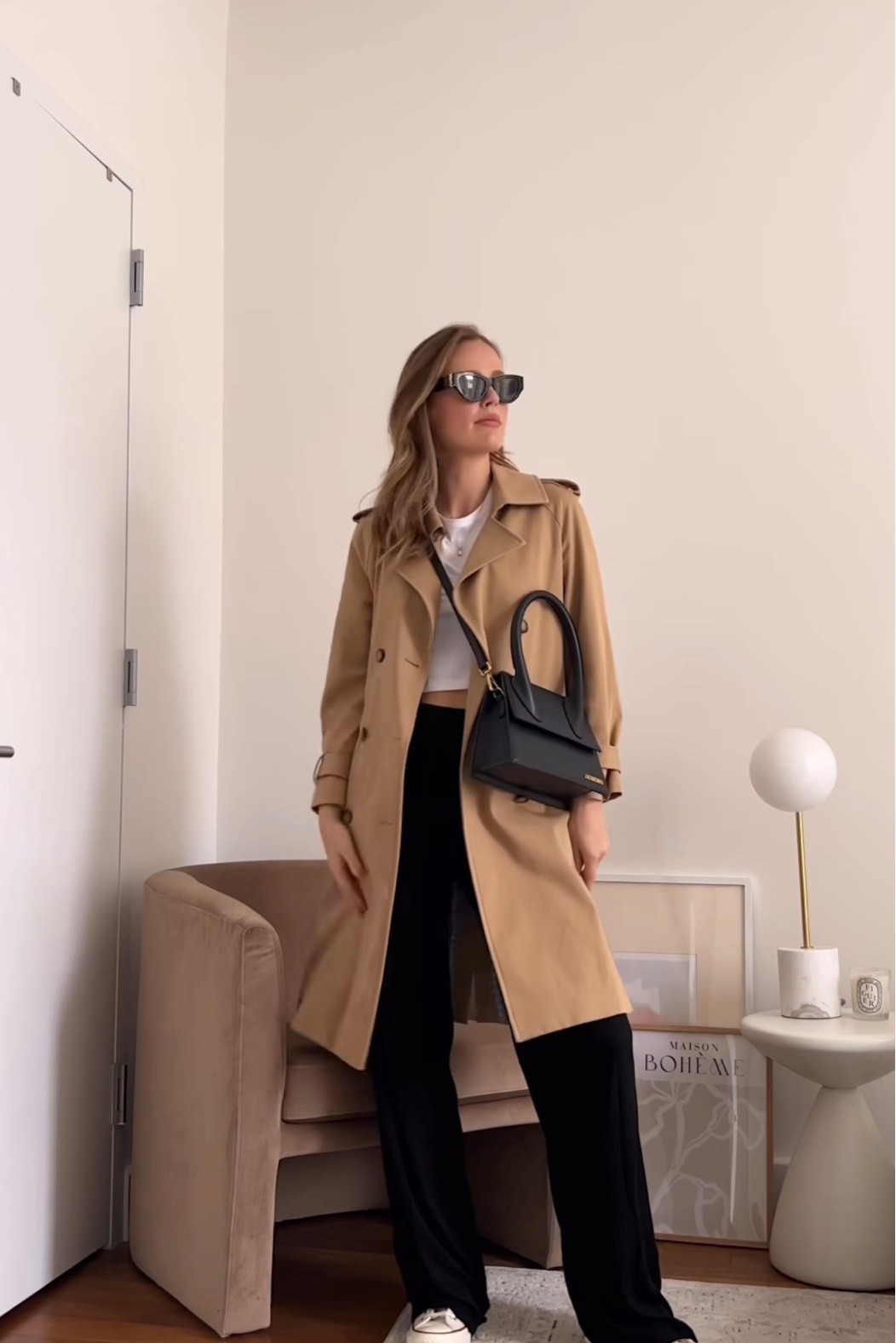 Comfy lounge pants and trench coat outfit 

#LTKstyletip #LTKSeasonal