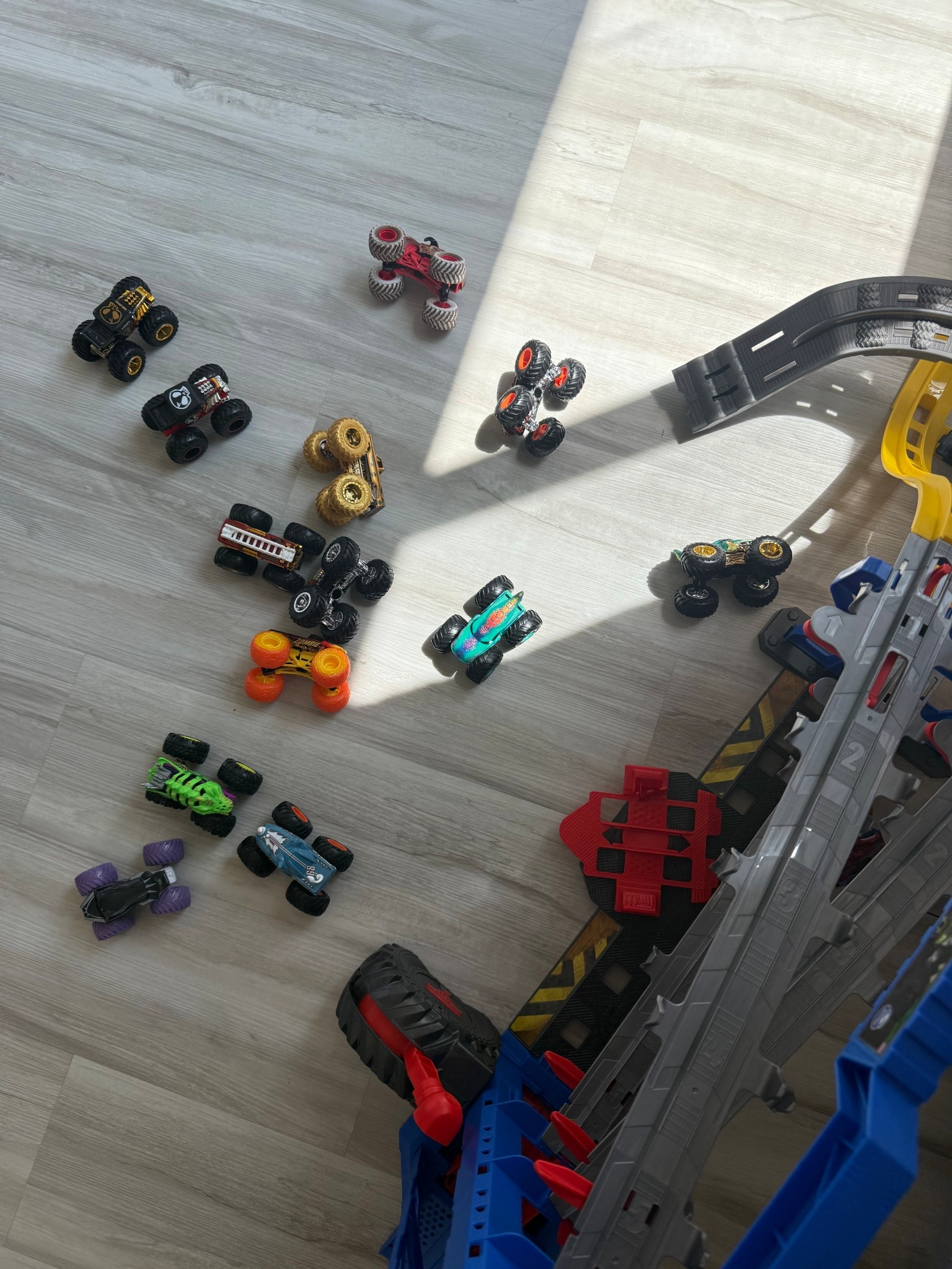 Monster Jam garage can hold 30 monster trucks! 

#LTKHome #LTKBaby #LTKFamily