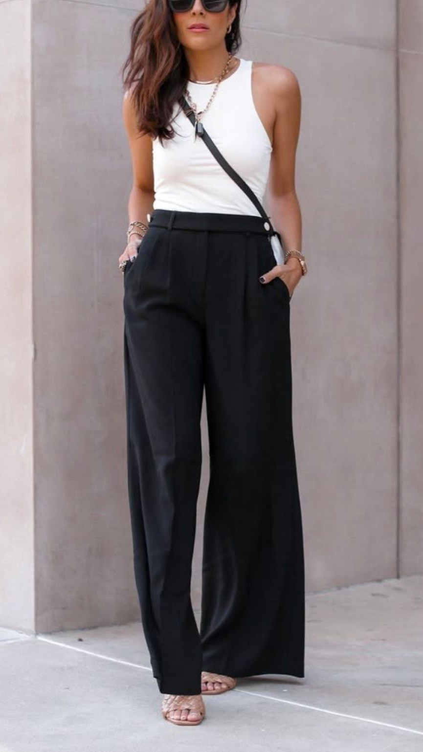 Recreate the look - Style inspo from Pinterest to your cart! Linking like and similar items to help you re-create this look and style from Pinterest 🖤🌸


#trending outfit
#Pinterest outfit inspo
#Pinterest inspired 
#amazon jewelry
#pendant necklace
#gold jewelry 
#gold watch 
#black pants
#wide leg pants
#tailored pants
#pleated pants
#work pants
#sloan pants 
#kitten heels
#mules
#slides
#braided heels 
#neutral heels
#womens tank top
#white tank top
#white bodysuit
#high neck bodysuit
#sleeveless tank
#double lined bodysuit
#bra free top 
#mini bag
#crossbody purse
#black handbag
#wallet purse 
#abercrombie pants
#designer pants  
#amazon handbag
#revolve pants  
#the look for less
#revolve fashion finds  
#nordstrom finds
#nordstrom rack finds 
#gap fashion finds 
#Amazon fashion 
#spring fashion inspo
#spring transition outfit
#spring style Inspo 
#style inspo
#fashion inspo
#outfit inspo
#casual style
#elevated casual
#casual outfit
#classic style 
#casual chic 
#work fashion
#work outfit
#work appropriate 
#office outfit 
#polished look
#weekend style
#easy weekend outfitt
#day date outfit
#wine tasting outfit  
#mom style 
#mom outfit 
#errands outfit 
#airport outfit 
#travel outfit 
#travel style 
#site seeing outfit 
#European vacation 
#street style
#new York style
#city outfit 
#date night outfit 
#pinterest inspired
#photo credit to Pinterest 
#ootd 

#LTKootd #LTKmomlife #LTKWorkwear