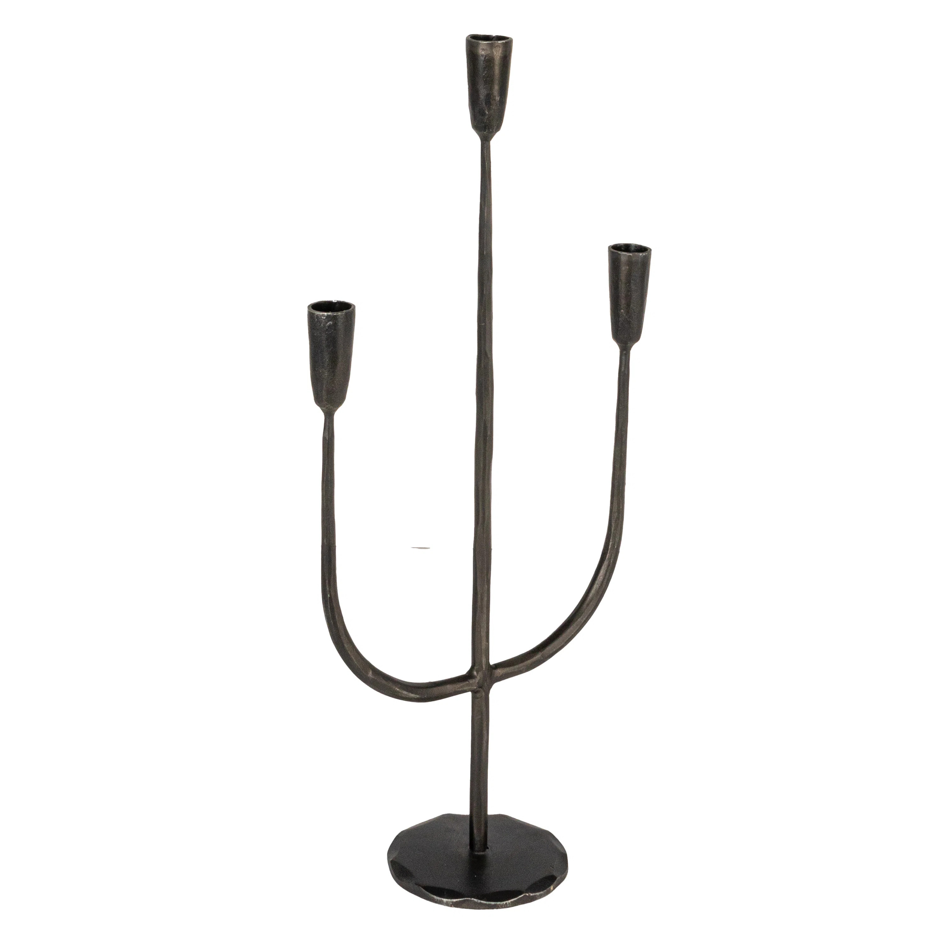 21.5" Iron Tabletop Candelabra | Joss & Main | Joss & Main