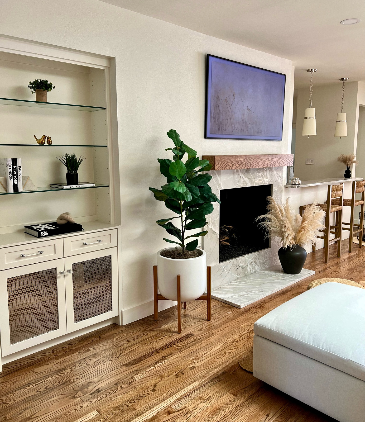 We love The Frame TV. It’s makes such a great art piece!