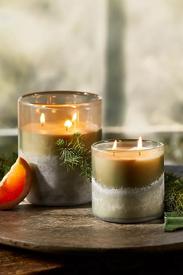 Himalayan Sanded Glass Candle Collection | Anthropologie (US)