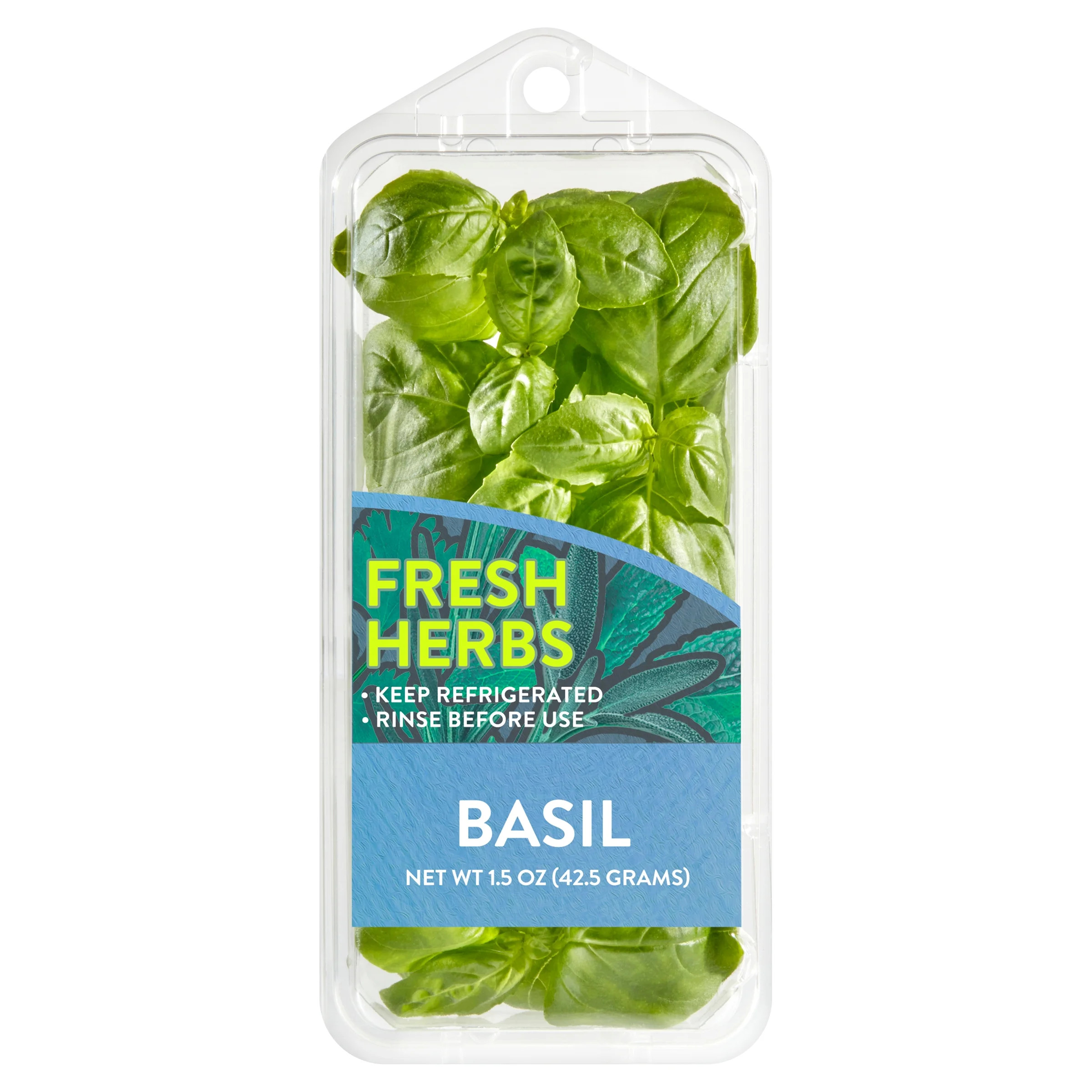 Fresh Basil, 1.5 oz Clamshell | Walmart (US)