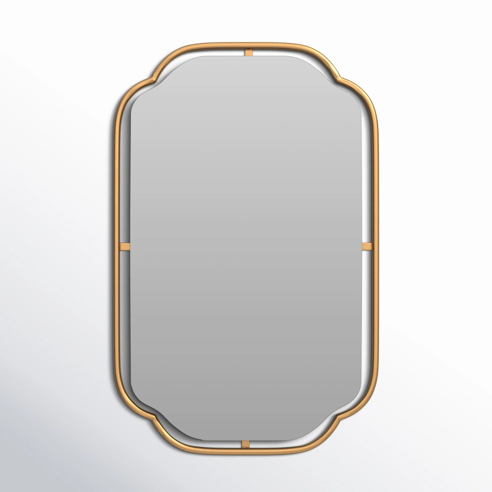 Moors Metal Flat Mirror | Wayfair North America