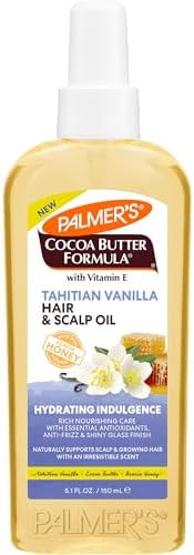 Palmer's Cocoa Butter Formula, Tahitian Vanilla Hair & Scalp Oil, (5.1 Fl Oz), Hydrating & Nouris... | Amazon (US)