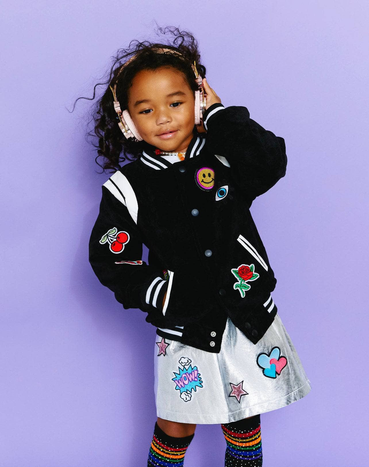 All About The Patch Varsity Patch Bomber | Lola + The Boys