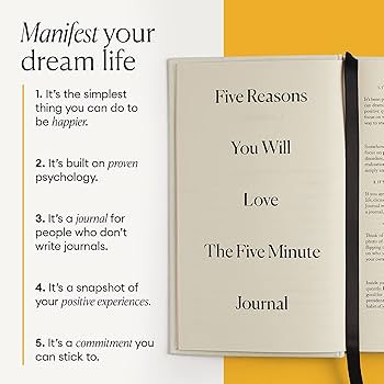 Intelligent Change: The Five Minute Journal - Original Daily Gratitude Journal 2024 for Happiness... | Amazon (US)