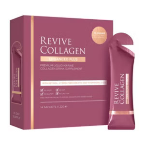 Revive Collagen Enhanced Plus Drink Supplement 10,000mg 14 x 22g Sachets | Boots.com