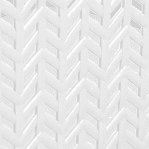 Simplify 2 Pack Medium Herringbone Storage Basket | Dimensions: 14"x11.5"x5.15" | Multipurpose | ... | Amazon (US)