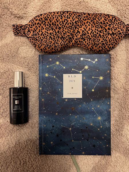 Nighttime products to help me sleep- papier sleep journal, slip silk eye mask and jo malone pillow spray 

#LTKbeauty #LTKhome #LTKfindsunder100