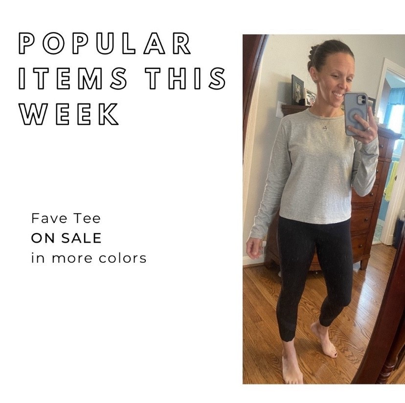 ON SALE - My favorite  essential top: perfect for working out, wrapping presents, or layered under a sweater.  It’s so good! 


#essentialtop #athleta #athletasale #giftforher #salefinds #athleisure
#favetee

#LTKSaleAlert #LTKU #LTKOver40 #LTKActive