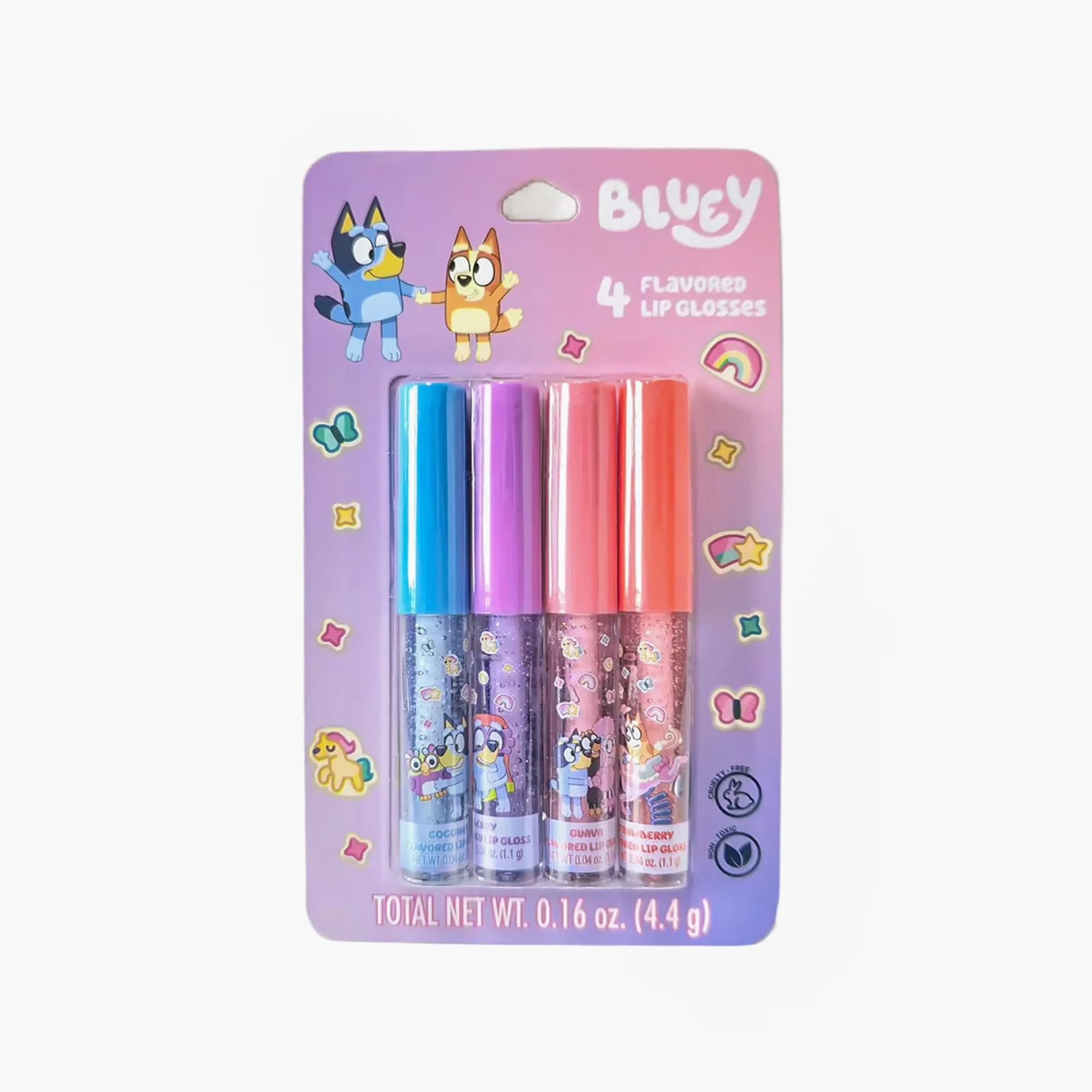 Bluey Lip Gloss Set, 4 Pack | Walmart (US)