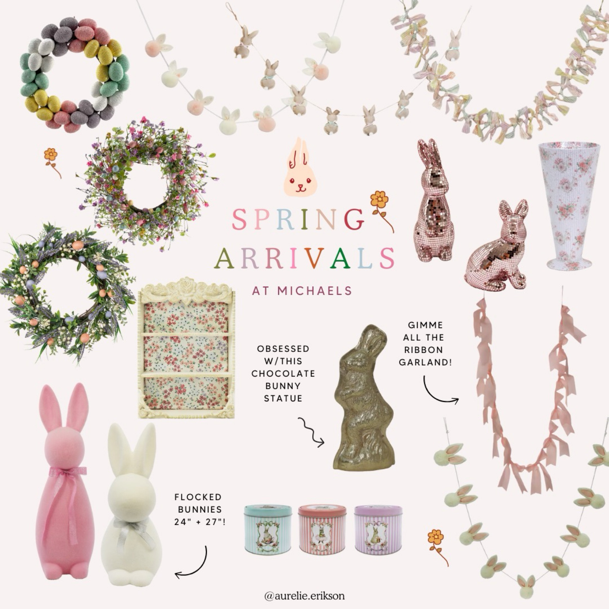 Spring and Easter decor has arrived at Michaels! 🐰💞

#LTKSeasonal #LTKMostLoved #LTKHome