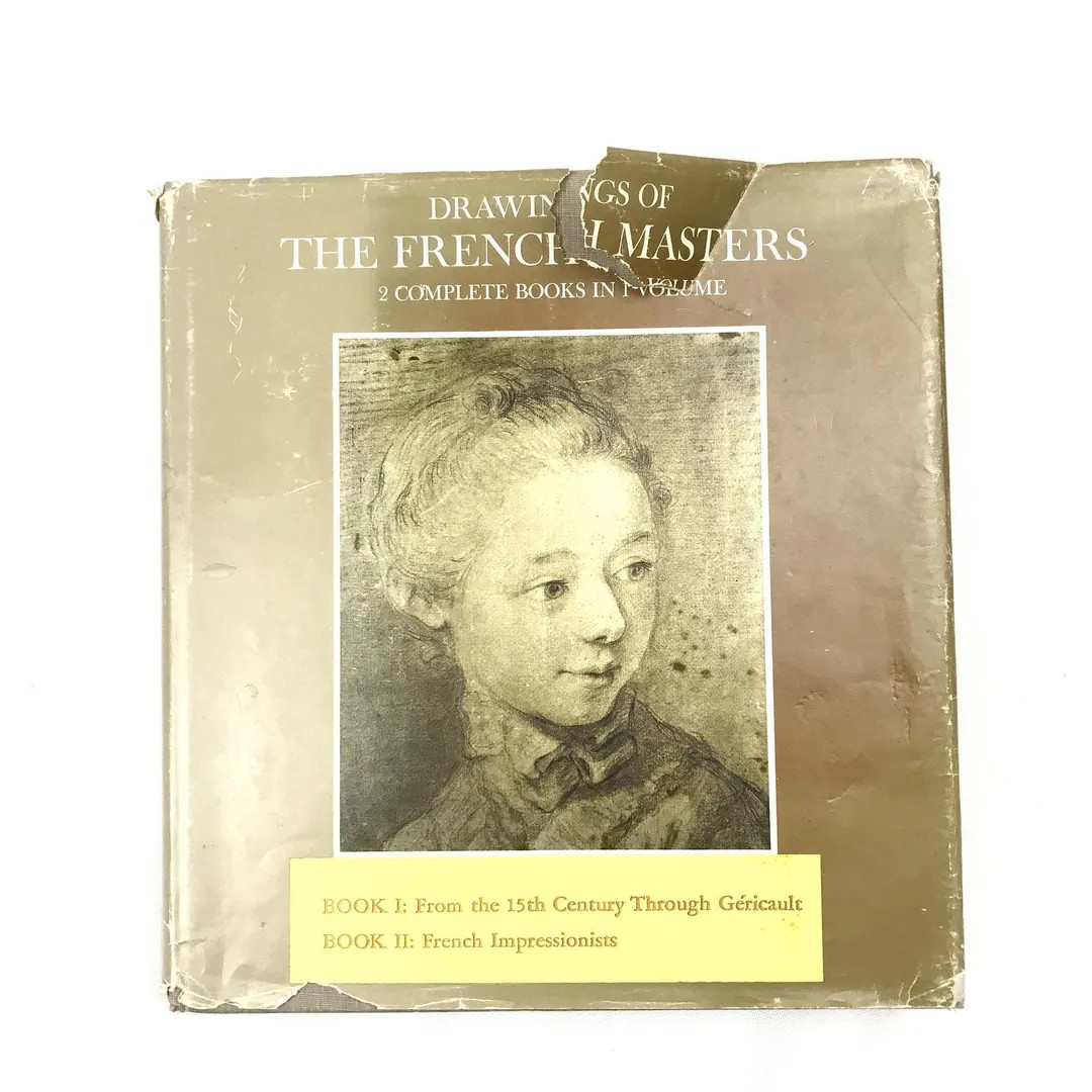 Drawings of The French Masters 2 Books in 1 Volume Art History Impressionism | Etsy (US)