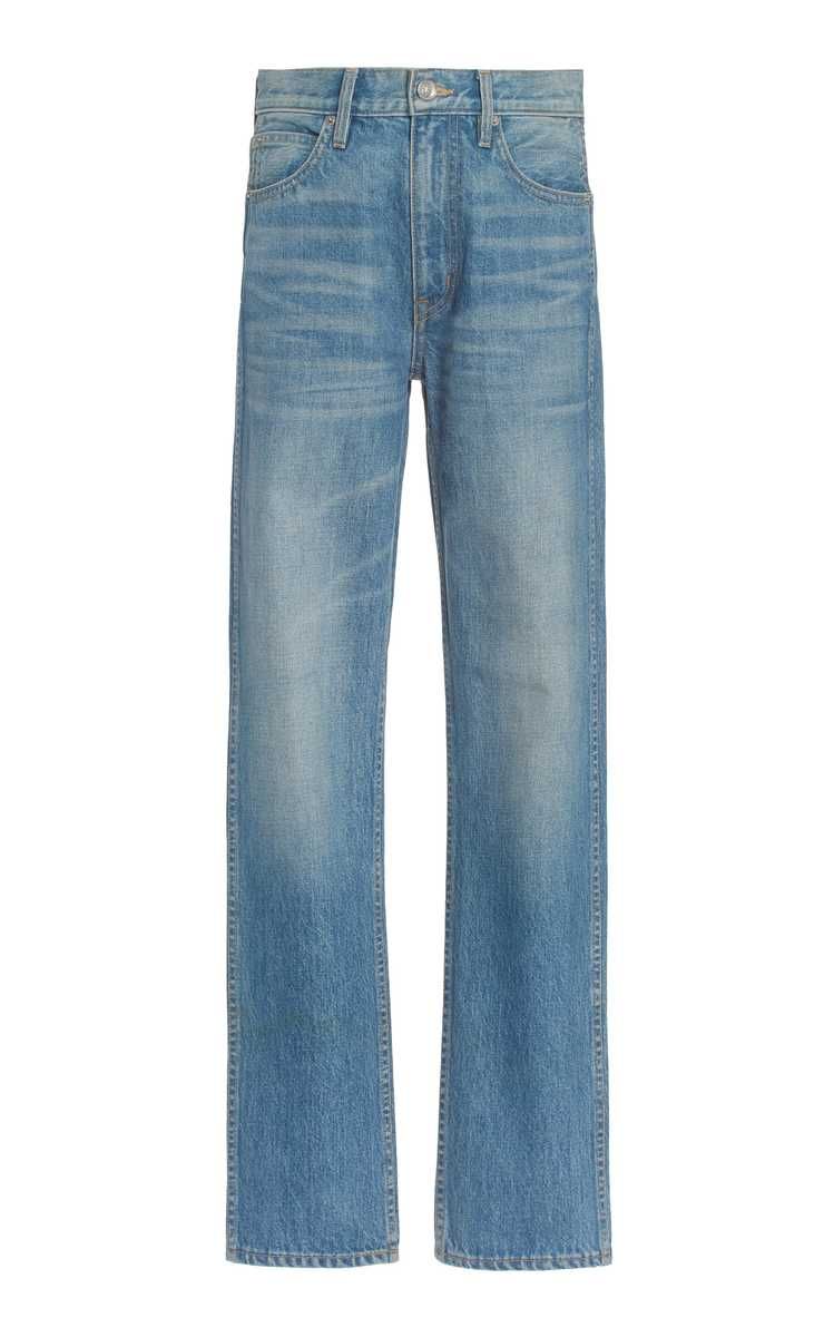 Virginia Rigid High-Rise Organic Cotton Tapered Slim-Leg Jeans | Moda Operandi (Global)