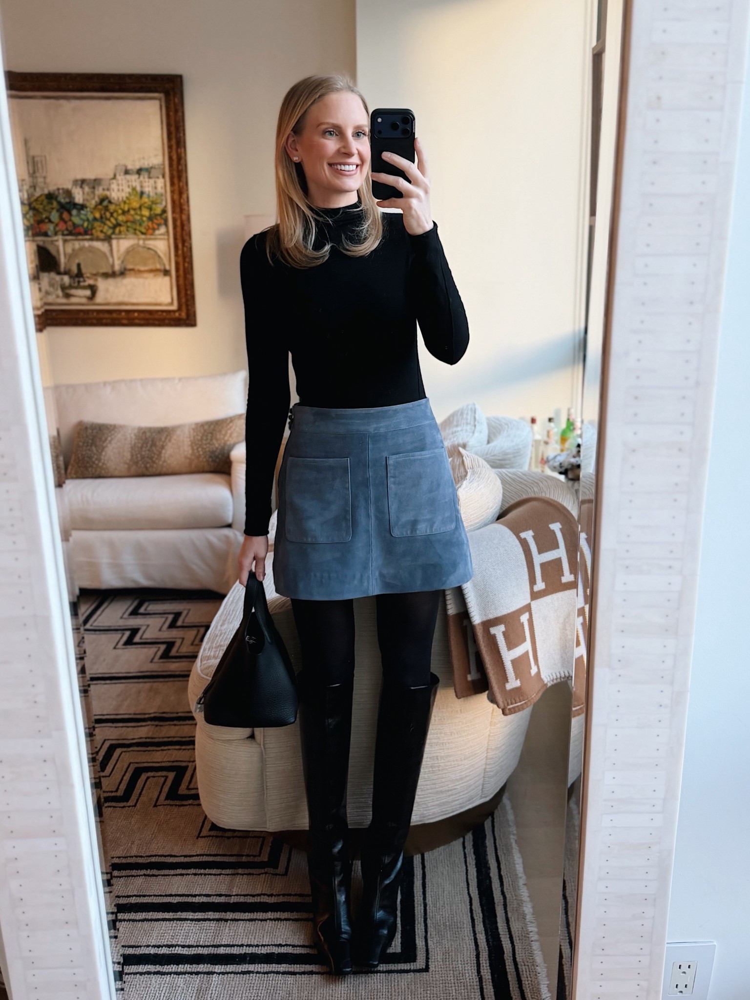 Tonight’s look + a black coat! 

#LTKootd