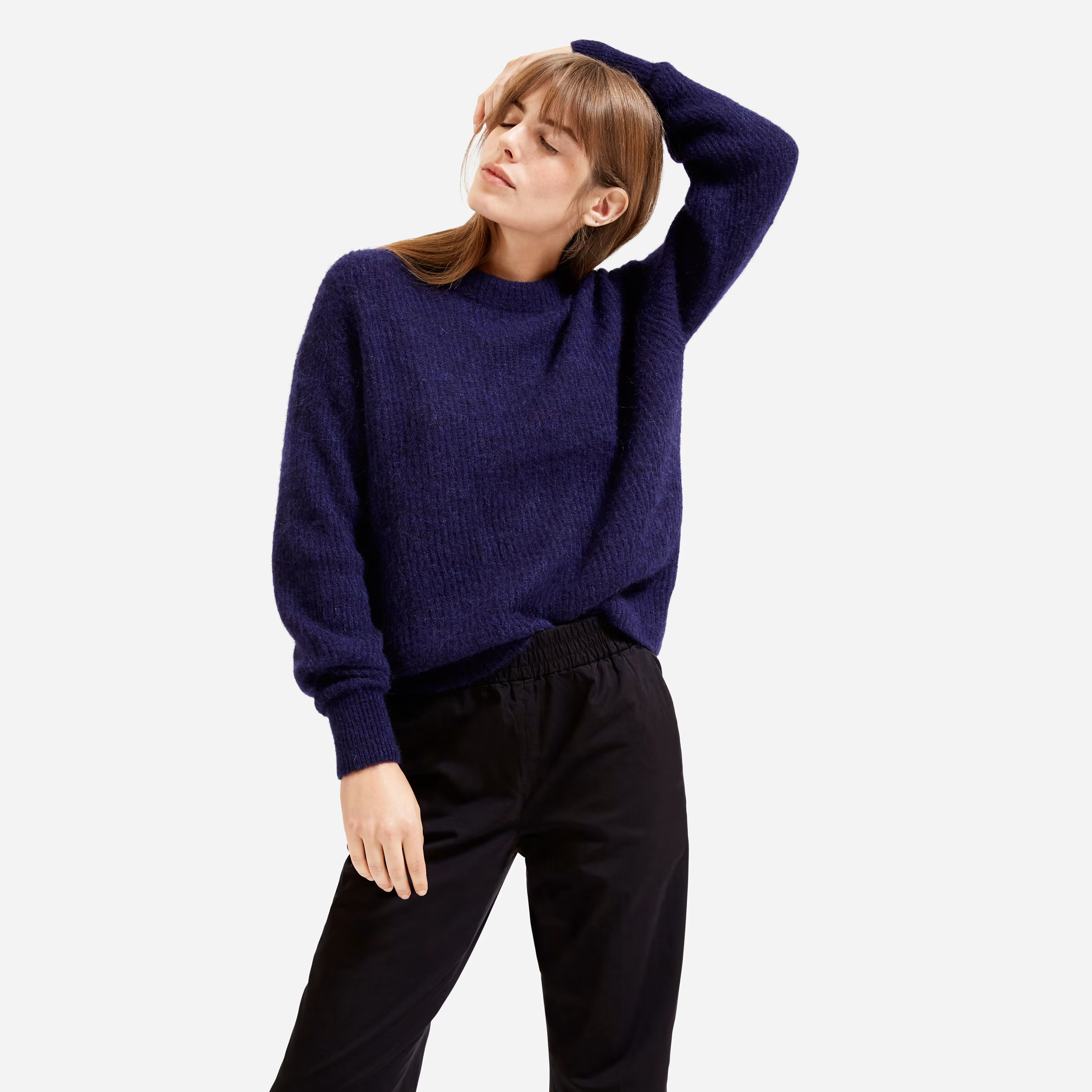 The Oversized Alpaca Crew | Everlane