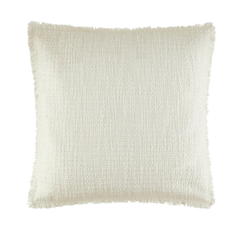 Better Homes & Gardens 22" x 22" Vanilla Dream Sunny Decorative Pillow for Adults | Walmart (US)