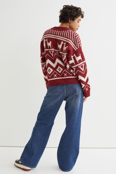 Jacquard-knit Sweater | H&M (US + CA)