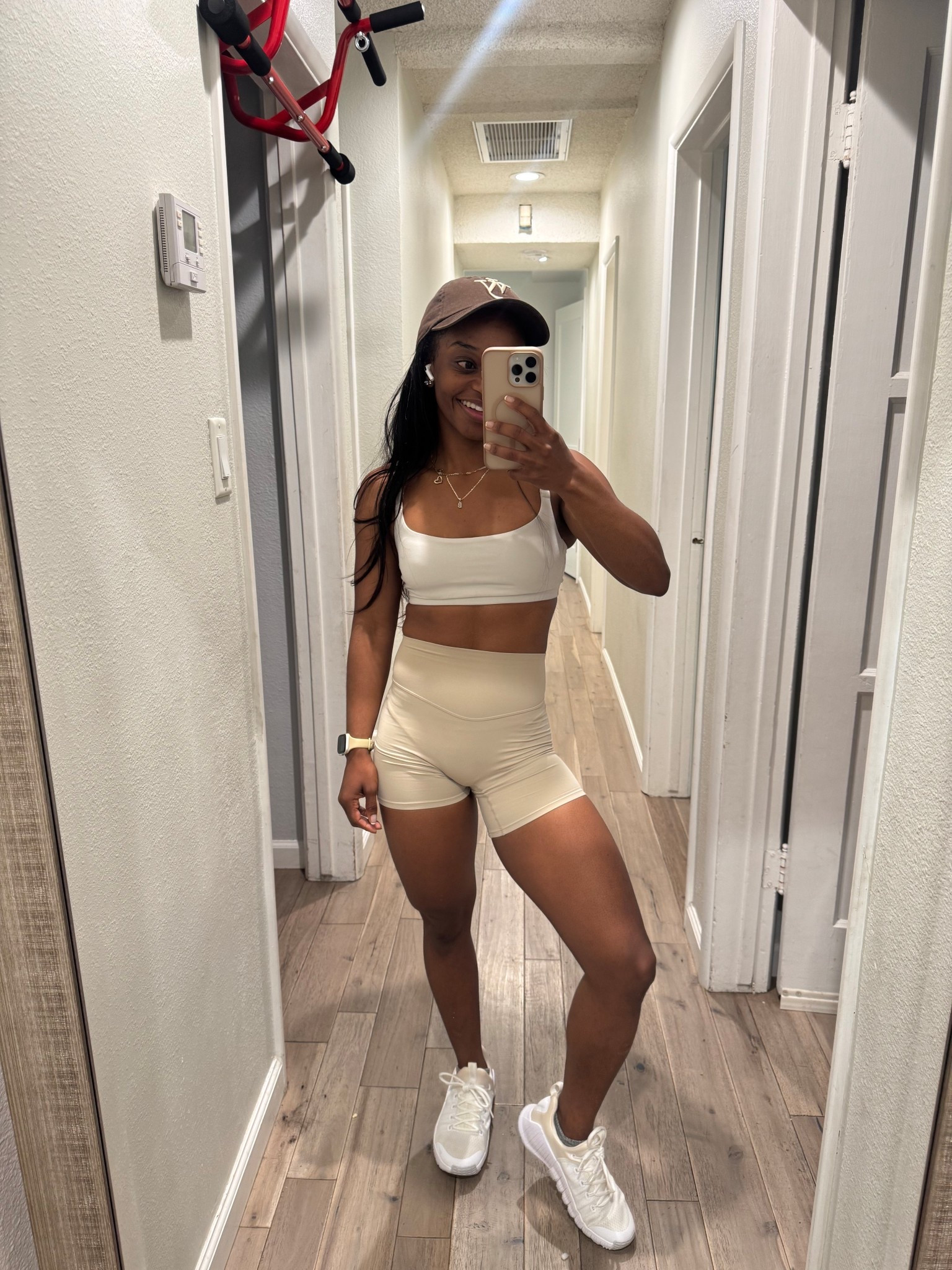 Monday Outfit ✅

In ou cloud bra and volley shorts both in size small true to size soooo comfortable!! 

#LTKfitnessgoals #LTKootd #LTKActive